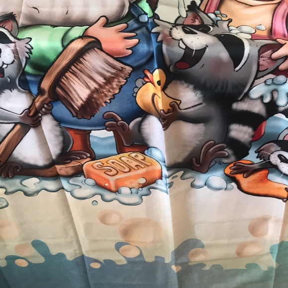 Whimsical Gnome shower curtain - Picture 5 of 9